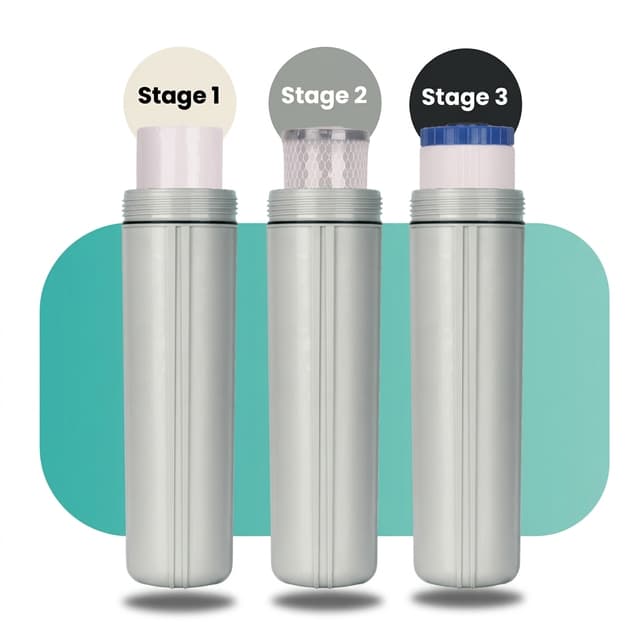 3 Stage Filtration Process